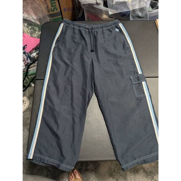 Green Tea Navy Blue Full-zip Hooded Windbreaker and Jogger Set Women's Size XL - Picture 7 of 11